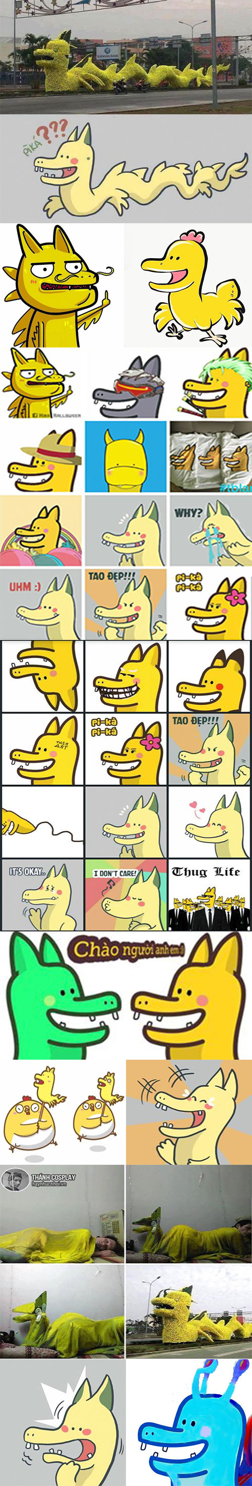 ảnh biếm họa rồng 60 tỉ